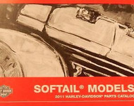 2011 Harley Davidson SOFTAIL MODELS Parts Catalog Manual Book 2011 OEM NEW