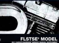 2011 Harley Davidson FLSTSE2 FLSTSE Service Manual SUPPLEMENT NEW 2011 OEM