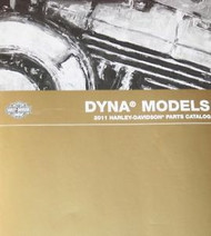 2011 Harley Davidson DYNA MODELS Parts Catalog Manual Brand New 2011