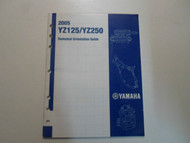2010 Yamaha YZ250FZ Technical Orientation Guide Manual FACTORY OEM BOOK 10