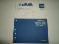 2010 Yamaha RS90GTZ RS90LTGTZ RST90GTZ Snowmobile Assembly Manual FACTORY OEM 10