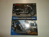 2010 Yamaha Motorcycle Scooter Technical Update Manual FACTORY OEM BOOK 10 DEAL