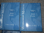 2010 Ford FLEX Service Shop Repair Workshop Manual Set FACTORY DEALERSHIP NEW