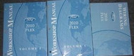 2010 Ford FLEX Service Shop Repair Manual Set W ELECTRICAL DIAGRAMS MANUAL NEW