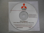 2010 2004 MITSUBISHI ENDEAVOR Service Shop Manual CD FACTORY BRAND NEW