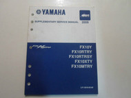 2009 Yamaha FX Nytro FX10RTRY FX10RTRSY FX10XTY Supplementary Service Manual x