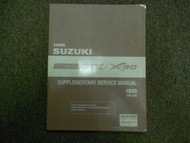 1996 Suzuki Sidekick X90 1600 ABS Supplementary Service Repair Manual BRAND NEW