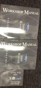 2009 FORD RANGER TRUCK Service Shop Repair Workshop Manual Set W TOWING Book
