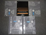 2009 Ford Escape MERCURY Mariner & Hybrid Service Shop Repair Manual SET FACTORY