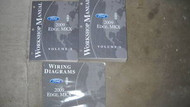 2009 FORD EDGE LINCOLN MKX Service Shop Manual Set FACTORY W Wiring Diagram EWD