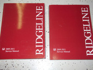 2009 2010 2011 Honda Ridgeline TRUCK Service Repair Manual Set OEM NEW FACTORY