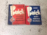 1958 GM Buick All Series Service Shop Repair Manual OEM FACTORY Set W Chassis Bo