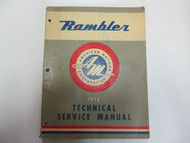 1956 AM Rambler Technical Service Manual STAINED MINOR WEAR FACTORY OEM DEAL 56