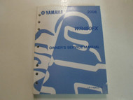 2008 Yamaha WR450FX Owners Service Repair Shop Manual FACTORY OEM BOOK 08 DEAL