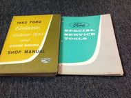 1962 Ford Galaxie Galaxie 500 & Station Wagons Service Shop Repair Manual Set