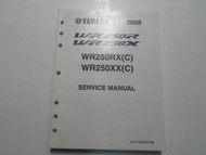 2008 Yamaha WR250RX WR250XX Service Repair Shop Manual FACTORY OEM BOOK 08