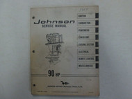 1964-65 Johnson Outboards Service Repair Shop Manual 90 HP Part No. 311732