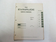 1965 Evinrude Service Shop Workshop Repair Manual 5 HP Angler FACTORY OEM