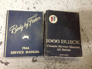 1966 Buick Skylark GS Riviera Lesabre Electra Service Shop Manual Set W Body