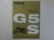 1968 1969 Yamaha G5-S Service Repair Shop Manual Factory OEM ***