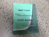 1967 Ford Thunderbird Service Shop Repair Workshop Manual NEW 1967