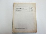 1968 Mercedes Series 114 115 Passenger Cars Body & Chassis Vol 1 Service Manual