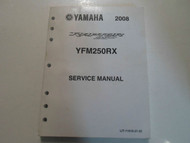 2008 Yamaha Raptor 250 YFM250RX Service Repair Shop Manual FACTORY OEM BOOK 08 x