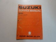 1971 Suzuki Model TC125 Service Repair Shop Workshop Manual FACTORY OEM BOOK