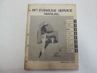 1971 Evinrude 50 HP LARK Service Repair Shop Manual STAINS WEAR FACTORY OEM DEAL