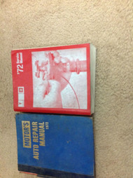 1972 Pontiac Firebird GTO Trans Am Service Shop Repair Manual Set W Motors Bk
