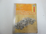 1974 75 76 1977 Haynes Volvo 240 Series Owners Workshop Manual WORN STAINED OEM
