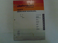 1977 Johnson Outboards Service Manual 2 HP Model 2R77 Item No. 7702 OEM Boat
