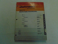 1977 Johnson Outboards Service Shop Manual 85•115•140 HP #JM-7710 Boat New