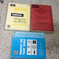 1977 GMC SPRINT TRUCK Service Shop Workshop Repair Manual Set W Unit OEM