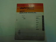 1977 Johnson Outboards Service Manual 4 HP Model 4R77 4W77 Factory OEM Boat