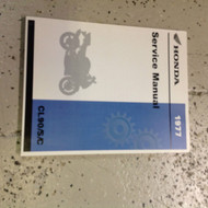 1977 HONDA CL90/S/C Service Shop Repair Workshop Manual Brand New
