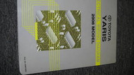 2008 Toyota YARIS Electrical Wiring Diagram Shop Repair Service Manual EWD 08