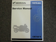 1979 1980 1981 1982 HONDA CB750S CB750 Service Shop Repair Workshop Manual NEW