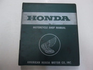 1979 80 81 1982 Honda XL500S XL500R Service Shop Manual BINDER STAINS