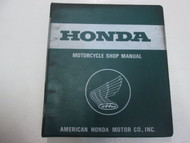 1979 80 81 82 1983 Honda XR185 200 Service Shop Manual BINDER STAINED OEM DEAL