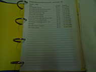 1980s 1990s BMW Service Bulletins Manual General Information With Binder Set ***
