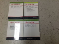 1981 1982 1983 1984 1985 1986 1987 TOYOTA LAND CRUISER Service Shop Manual Set