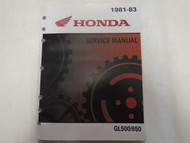 1981 1982 1983 HONDA SILVER WING SILVERWING GL500 650 Service Repair Manual NEW