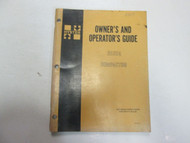 1981 Hyster C530A Compactor Owners & Operators Guide Manual STAINS FADING WEAR