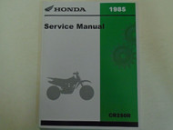 1982 1983 1984 1985 HONDA CR250R CR 250 R Service Shop Repair Manual NEW