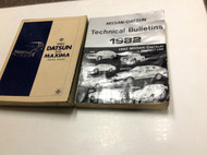 1982 Datsun Nissan 810 Maxima Service Repair Shop Manual Factory OEM 82 Set