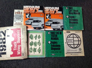 1982 Ford Medium Heavy Duty Truck F B C Service Shop Repair Manual Set W LOTS
