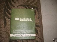 1982 GMC CABALLERO TRUCK Service Shop Workshop Repair Manual OEM GM Factory