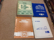 1982 GM GMC LIGHT DUTY Jimmy Suburban Diesel Gas Service Repair Shop Manual Set