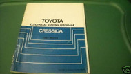1982 Toyota Cressida Electrical Wiring Diagram Troubleshooting Manual EWD EVTM